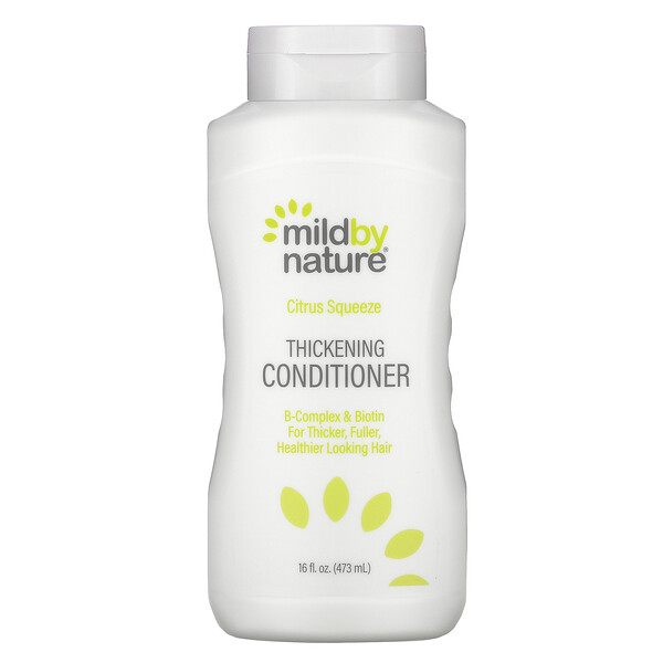 Mild By Nature, кондиционер для густоты волос с В-комплексом и биотином, цитрусовый, 473 мл
