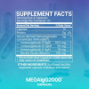Microbiome Labs, Mega IgG2000, иммуноглобулин, поддержка пищеварения, 120 капсул