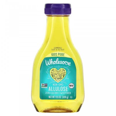 Wholesome, аллюлоза, сахарозаменитель без калорий, Allulose, Zero Calorie Sweetener, 326 г