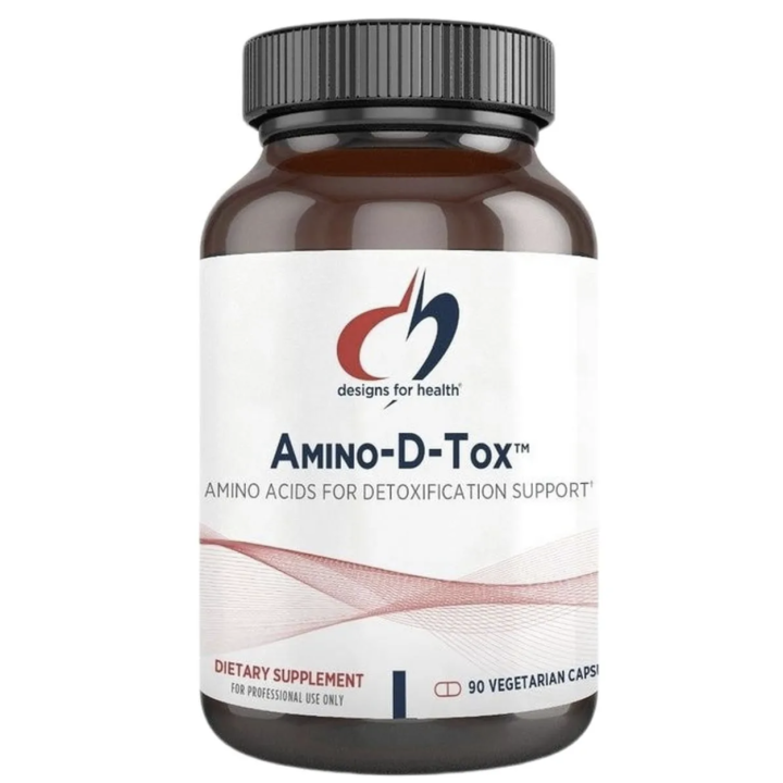 Designs for Health, Amino-D-Tox, детокс, поддержка печени, 90 капсул - срок до 08/26