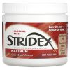 Stridex, Maximum, средство от прыщей и черных точек, 55 мягких салфеток
