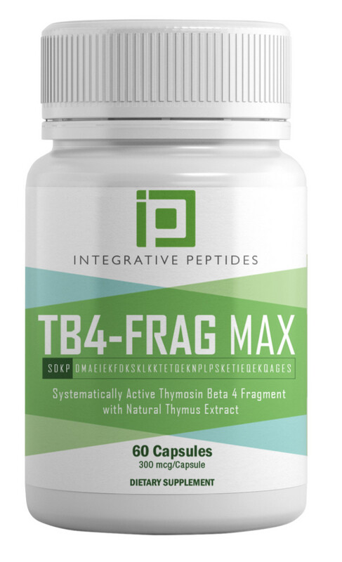 Integrative Peptides, B4-FRAG MAX, пептид для стимуляции и поддержки заживления, 60 капсул