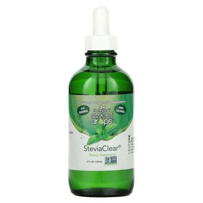 Wisdom Natural, Стевия, Sweet Drops Stevia, заменитель сахара, 120 мл