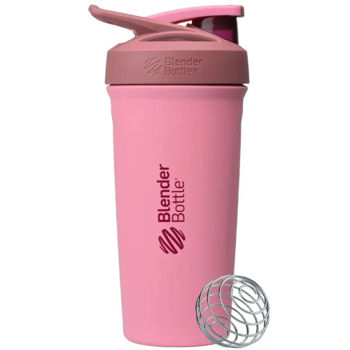 Blender Bottle, Шейкер спортивный, Серия Sport Stainless, Pink Rogue, 710 мл (24 унции)