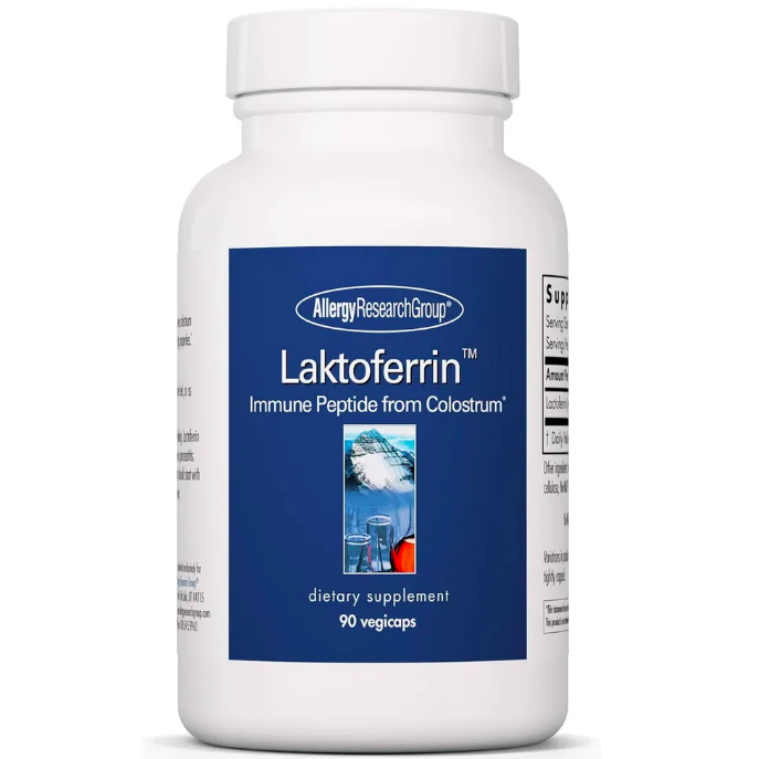 Allergy Research, Лактоферрин, Laktoferrin, 90 капсул
