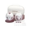 Momcozy M5 Smart, молокоотсос электрический беспроводной, двойной, цвет Cozy Red (уютный красный)