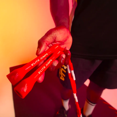 Elite Jumps cкакалка бисерная для трюков Core Beaded Jump Rope Candy Cane