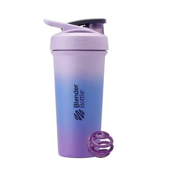 BlenderBottle, Шейкер, Stainless Sleek Sport,шейкер Lavender,шарик Plum, 740 мл