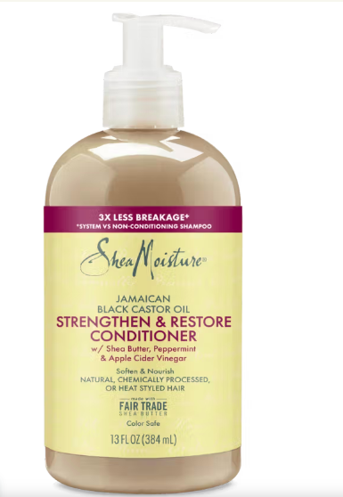 Shea Moisture, Jamaican Black Castor Oil, Кондиционер с ямайским черным касторовым маслом, 384мл