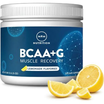 MRM Nutrition, Добавка для восстановления мышц, BCAA+G, Muscle Recovery, лимонад, 180 гр