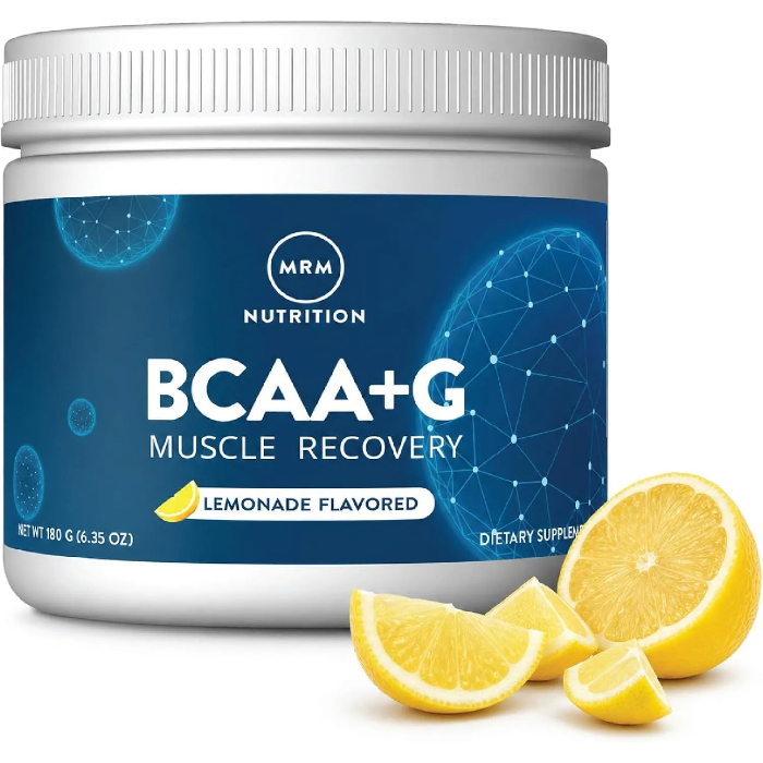 MRM Nutrition, Добавка для восстановления мышц, BCAA+G, Muscle Recovery, лимонад, 180 гр