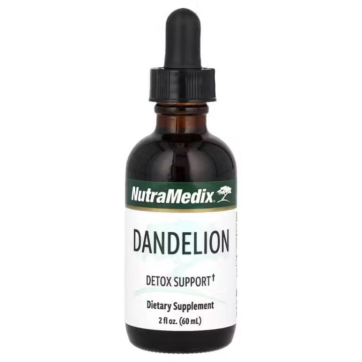NutraMedix, Dandelion, экстракт одуванчика, средство для детокса, 60 мл