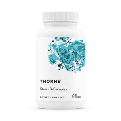 Thorne Research, Stress B-Complex, Комплекс витаминов B, 60 капсул