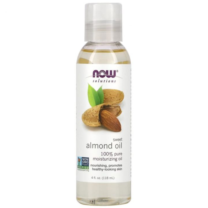Now Foods, Масло миндальное для тела, увлажняющее, Almond Oil Sweet, 118 мл
