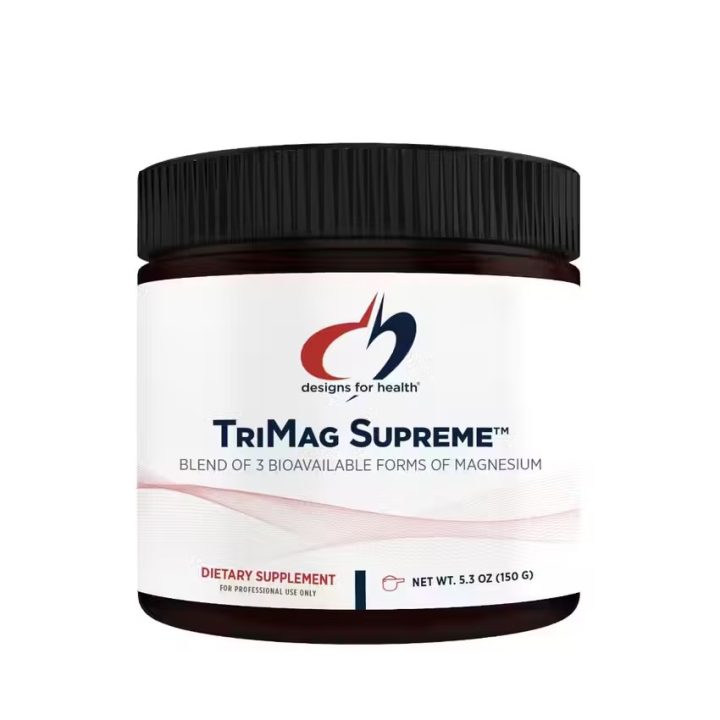 Designs for Health, TriMag Supreme, магний в порошке, поддержка сердечно-сосудистой системы, 150 г