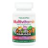NaturesPlus, Мультивитамины для детей Animal Parade, со вкусом вишни, винограда, апельсина, 90 таблеток