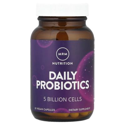 MRM Nutrition, Пробиотики для ежедневной поддержки, 5 Billion Cells, 5 млрд. клеток, 30 капсул