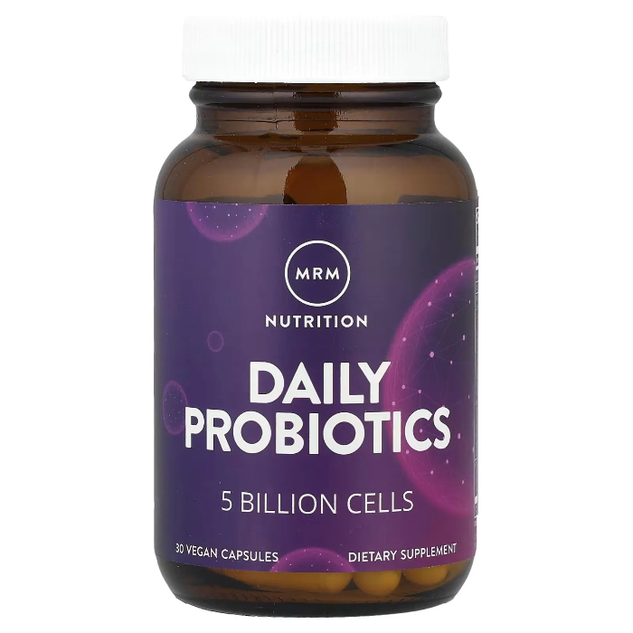 MRM Nutrition, Пробиотики для ежедневной поддержки, 5 Billion Cells, 5 млрд. клеток, 30 капсул