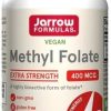 Метилфолат, Methyl Folate 400 мкг, 60 капсул, Jarrow архив