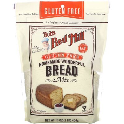 Bob's Red Mill, Homemade Bread, Смесь для приготовления домашнего хлеба, без глютена, 454гр