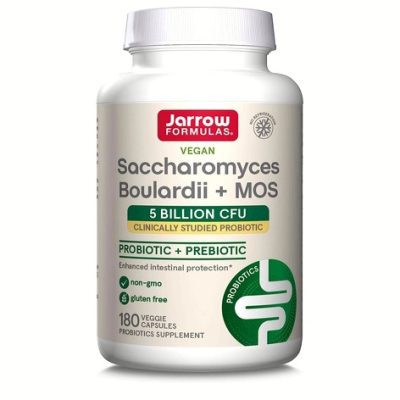 Сахаромицеты Буларди + MOS, Saccharomyces Boulardii, 180 капсул архив