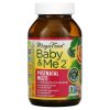 MegaFood, Baby & Me 2 Postnatal, мультивитамины для послеродового периода, 120 таблеток
