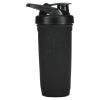 Smartshake, шейкер Reforce из нержавеющей стали, черный, 900 мл (30 унций)