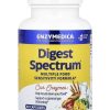 Enzymedica, Digest Spectrum, пищеварительные ферменты при непереносимости лактозы, глютена, казеина, 90 капсул