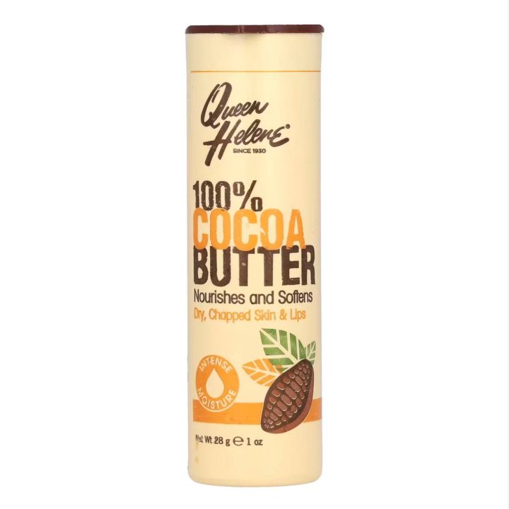 Queen Helene, Cocoa Butter, 100% какао-масло, увлаженение кожи и губ, 28 г