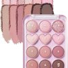 COLORGRAM, Pin Point, Палитра теней для век, 02 розовый/сиреневый, 9,9 г