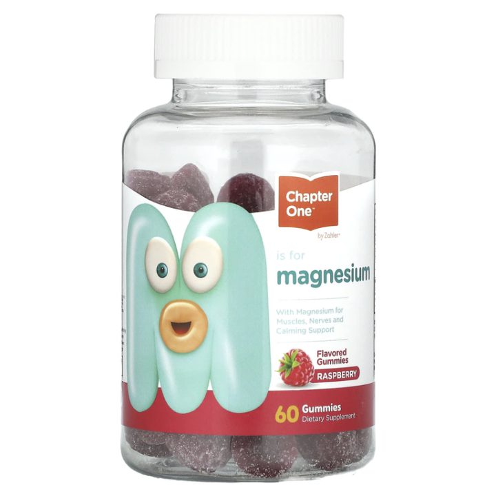 Chapter One, Magnesium, Магний для детей, вкус малина 60 жевательных конфет