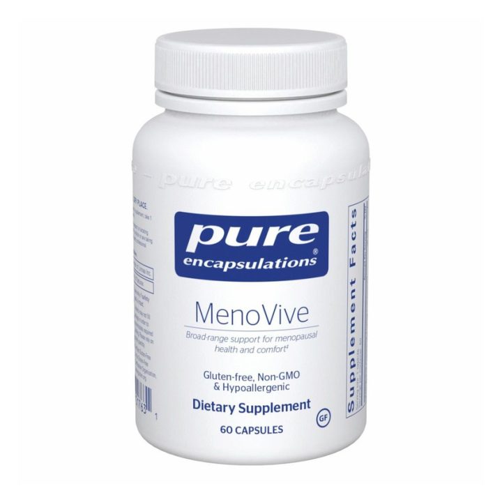 Pure Encapsulations, MenoVive, здоровье и комфорт в период менопаузы, 60 капсул
