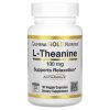 California Gold, L-theanine, л-теанин 100мг, 30 капсул