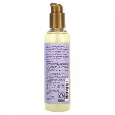 Shea Moisture, Baby Nighttime Oil, детское ночное масло для волос и тела, мед манука и лаванда, 121 мл