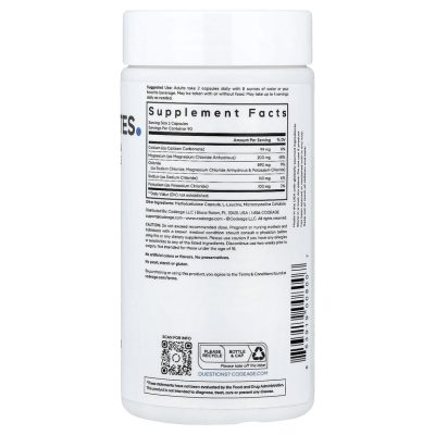 CodeAge кетоэлектролиты, кетогенная формула, Keto Electrolytes, 180 капсул