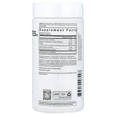 CodeAge кетоэлектролиты, кетогенная формула, Keto Electrolytes, 180 капсул
