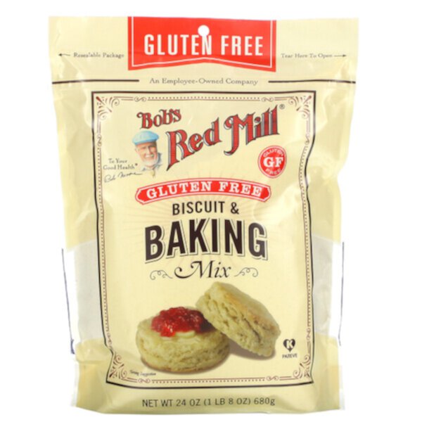 Bob's Red Mill, Смесь для печенья и выпечки, без глютена, Biscuit & Baking Mix, 680 г