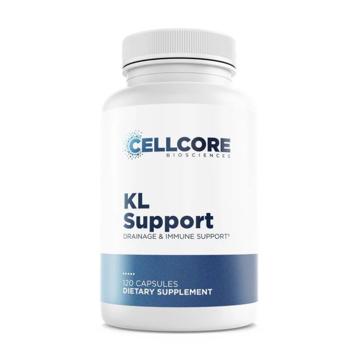 CellCore Biosciences, KL Support, детокс, подержка почек и печени, 120 капсул