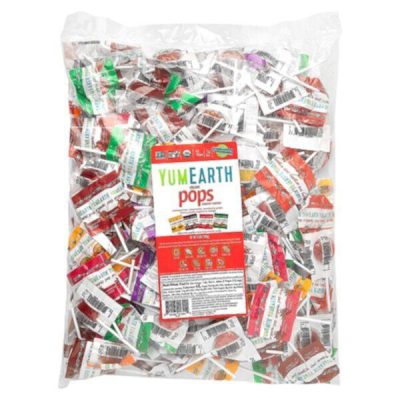 YumEarth, Organic Pops, Органические леденцы на палочке, ассорти, 1588 г