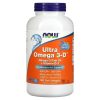 NOW, Ultra Omega 3-D, омега-3 с витамином D, 600 ЭПК / 300 ДГК, 180 капсул