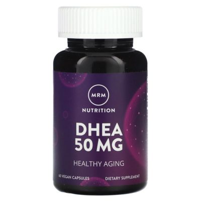 MRM Nutrition, DHEA, ДГЕА, 50 мг, 60 капсул