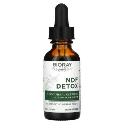 Bioray, NDF Detox, средство для детоксикации, 30 мл