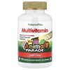 NaturesPlus, Мультивитамины для детей Animal Parade Gold, со вкусом вишни в форме животных, 120 таблеток