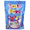 Zollipops, Леденцы "Чистые зубы" на палочке, без сахара, фруктовое ассорти, 22-23 леденца