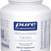 Pure, Homocysteine Factors, Поддержание нормального уровня гомоцистеина, 180 капсул