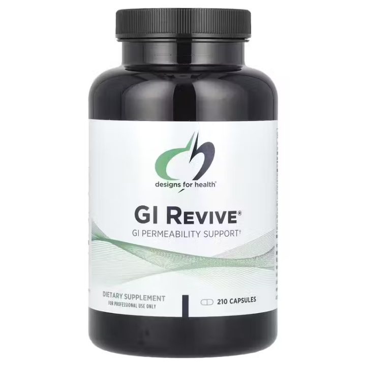 Designs For Health, GI Revive, для здоровья ЖКТ, 210 капсул