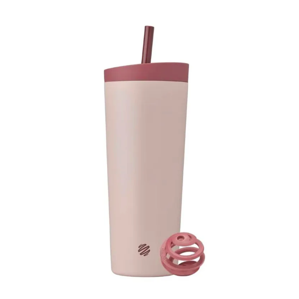 Blender Bottle, Шейкер спортивный, 2-in-1 Shaker Tumbler, цвет розовый, 710 мл