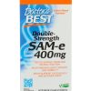 Doctor's Best, SAM-e, Double-Strengh, поддержка нервной системы, 400 мг, 60 таблеток