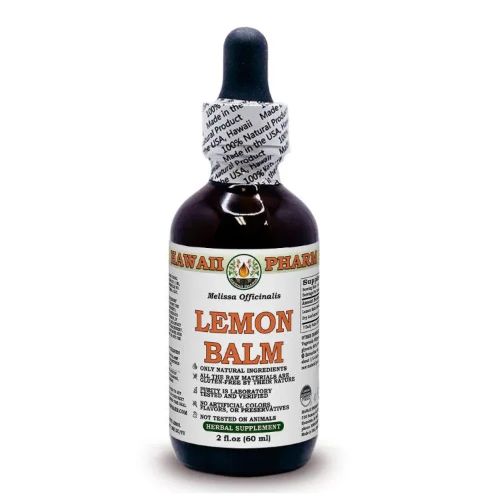 Hawaii Pharm, Lemon Balm, Жидкий экстракт мелиссы, для снижения тревожности и стресса, 120 мл