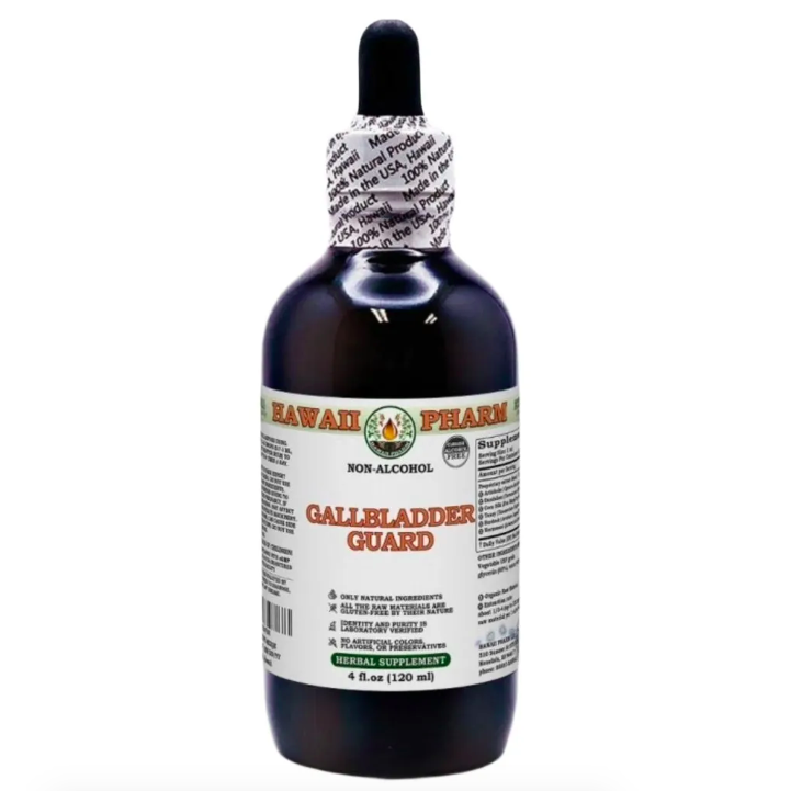 Hawaii Pharm, Gallbladder Guard, Жидкий экстракт для защиты желчного пузыря, 120 мл